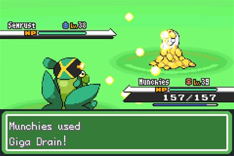 giga drain pokemon reborn.